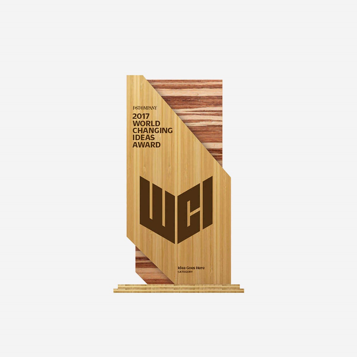 Fast Company. World Changing Ideas Award. Brand identity design by Superfried.