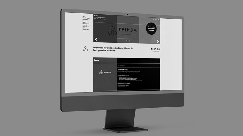 TRIPOM. Website. Thumbnail. Design by Superfried. Developed by Cotton.