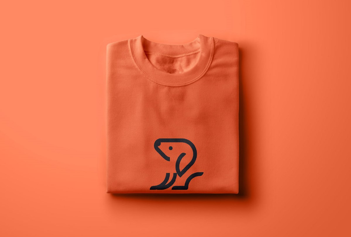 Solidify Health. Orange brand t-shirt mock-up by design studio Superfried. Manchester.