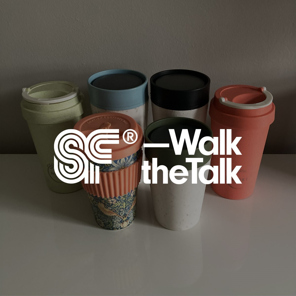 Superfried – Walk the Talk. Testing eco friendly reusable cups – logo. Continuing my path towards eco living.