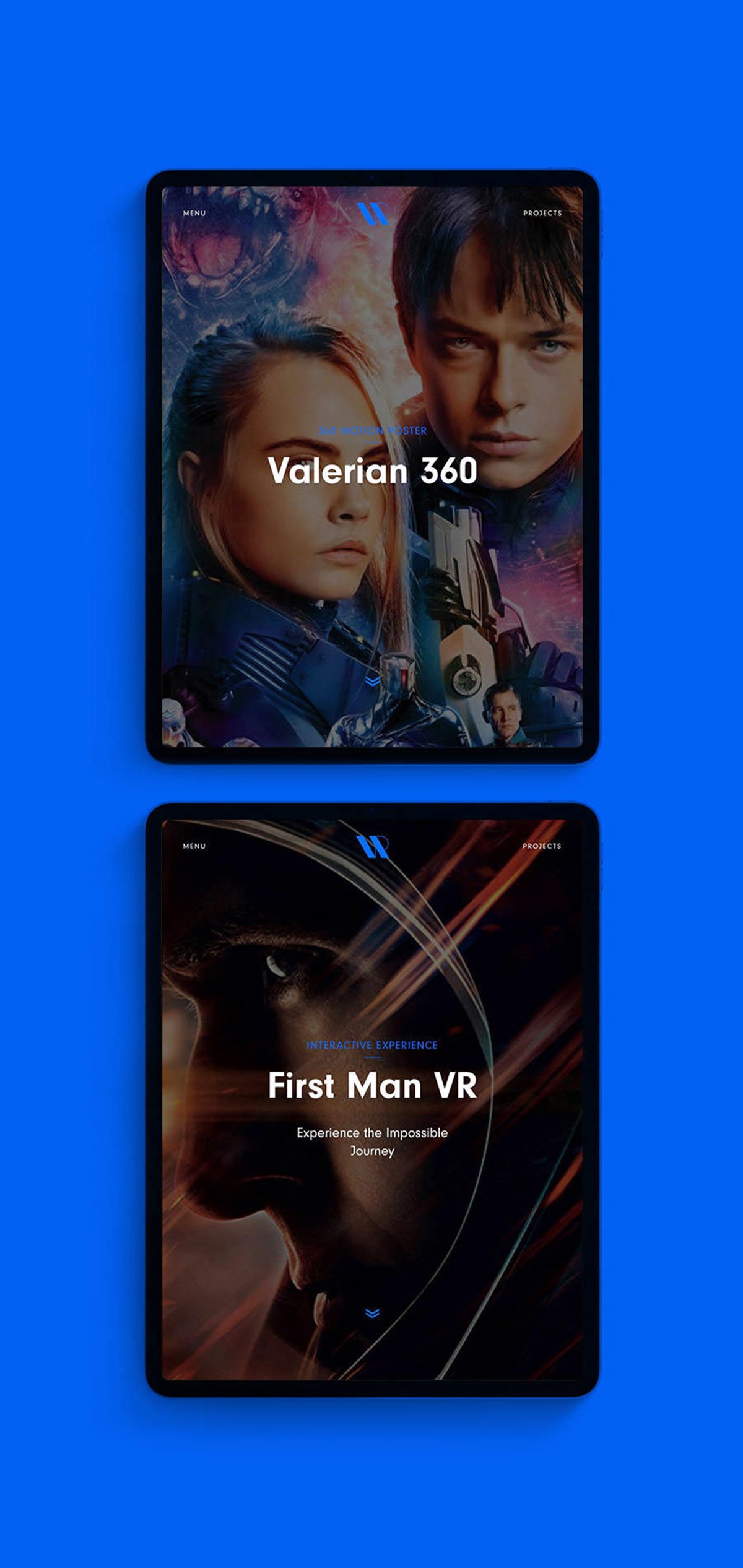 Create VR. Website designed & developed by Superfried.