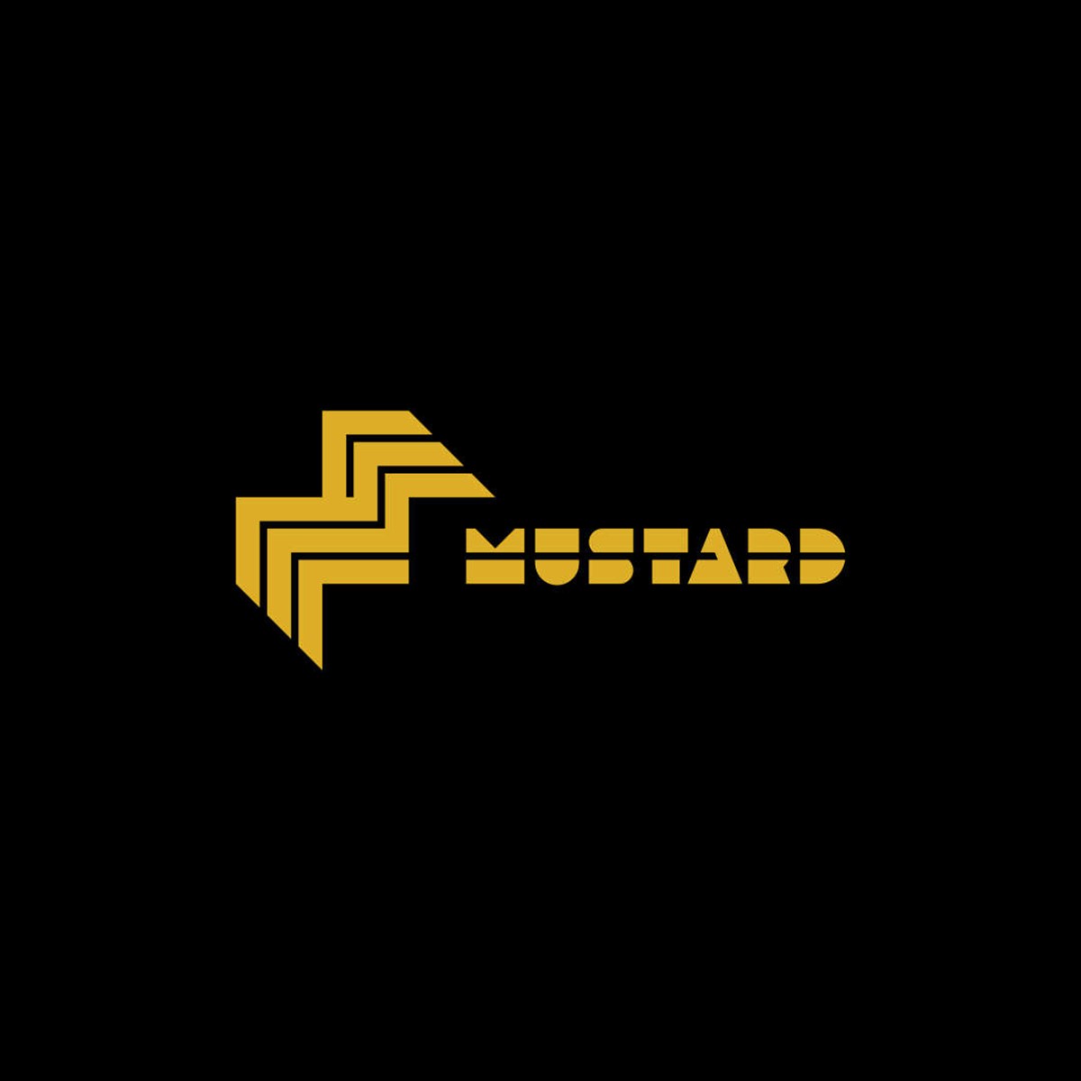 Mustard Coworking logo lock-up – brand identity design by Superfried. Manchester.