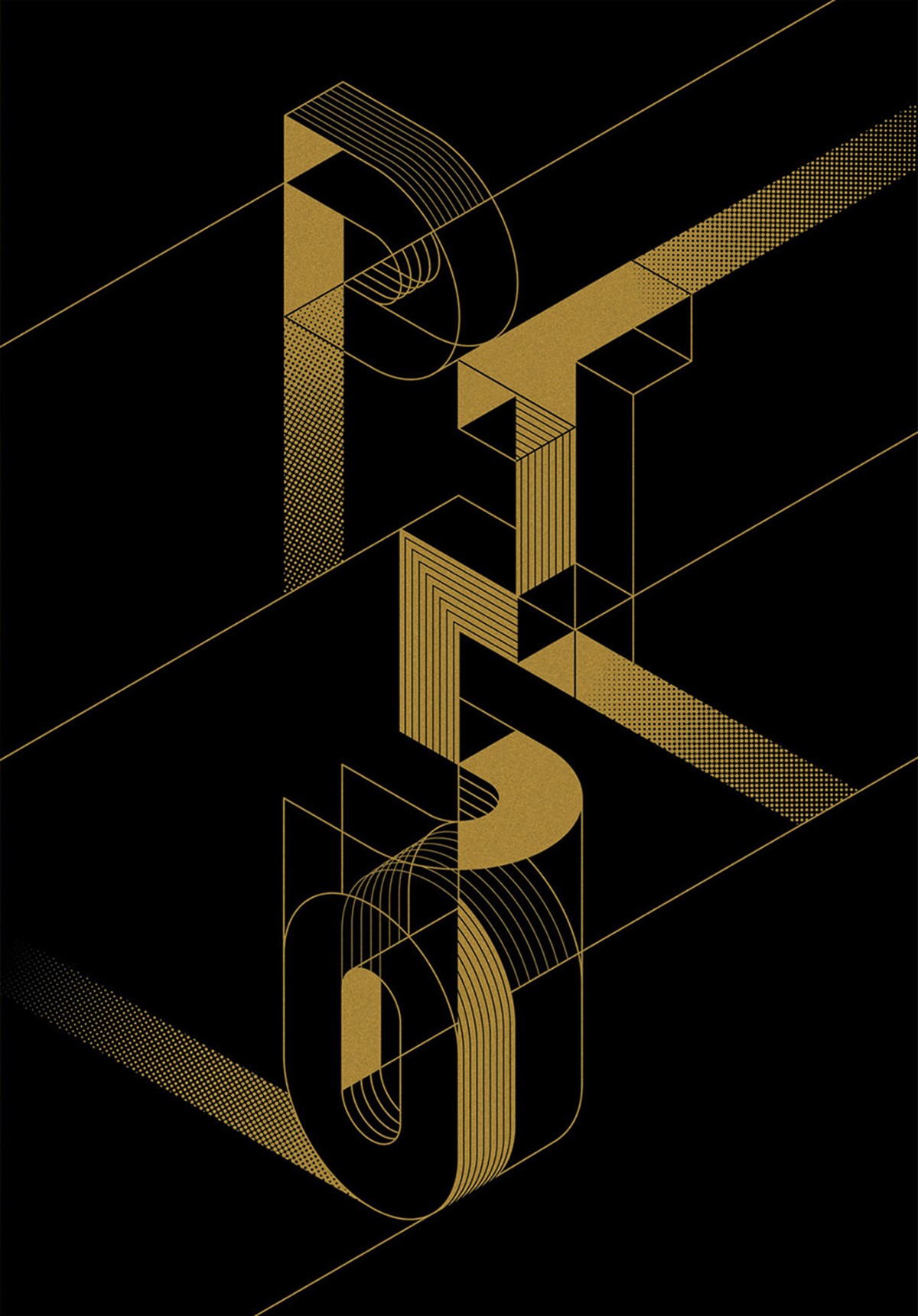 Psychology Today Magazine. Experimental bespoke typography on black. Design by Superfried.