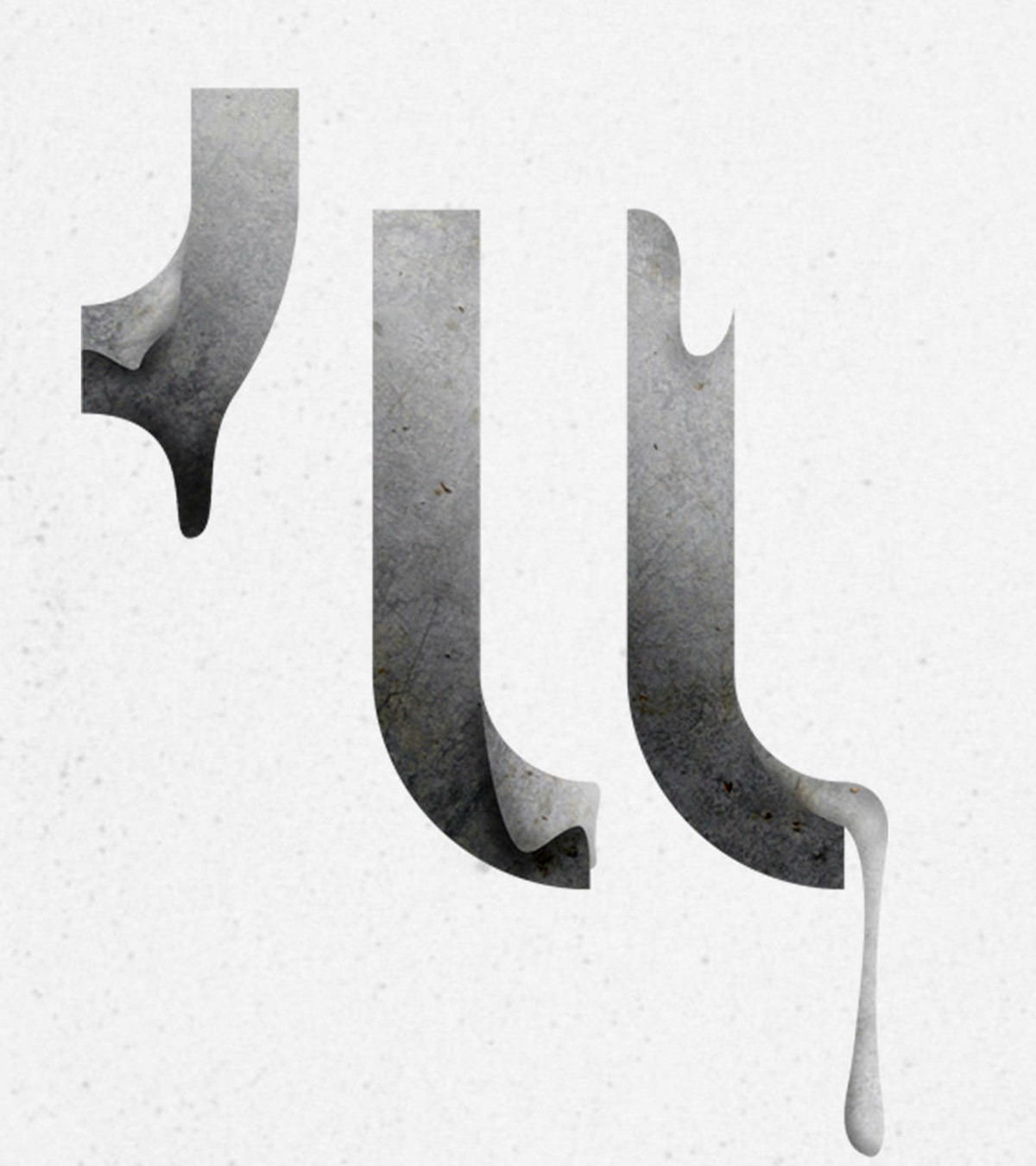 AIGA Quoted. Melting Dali letters LL by Superfried design studio.