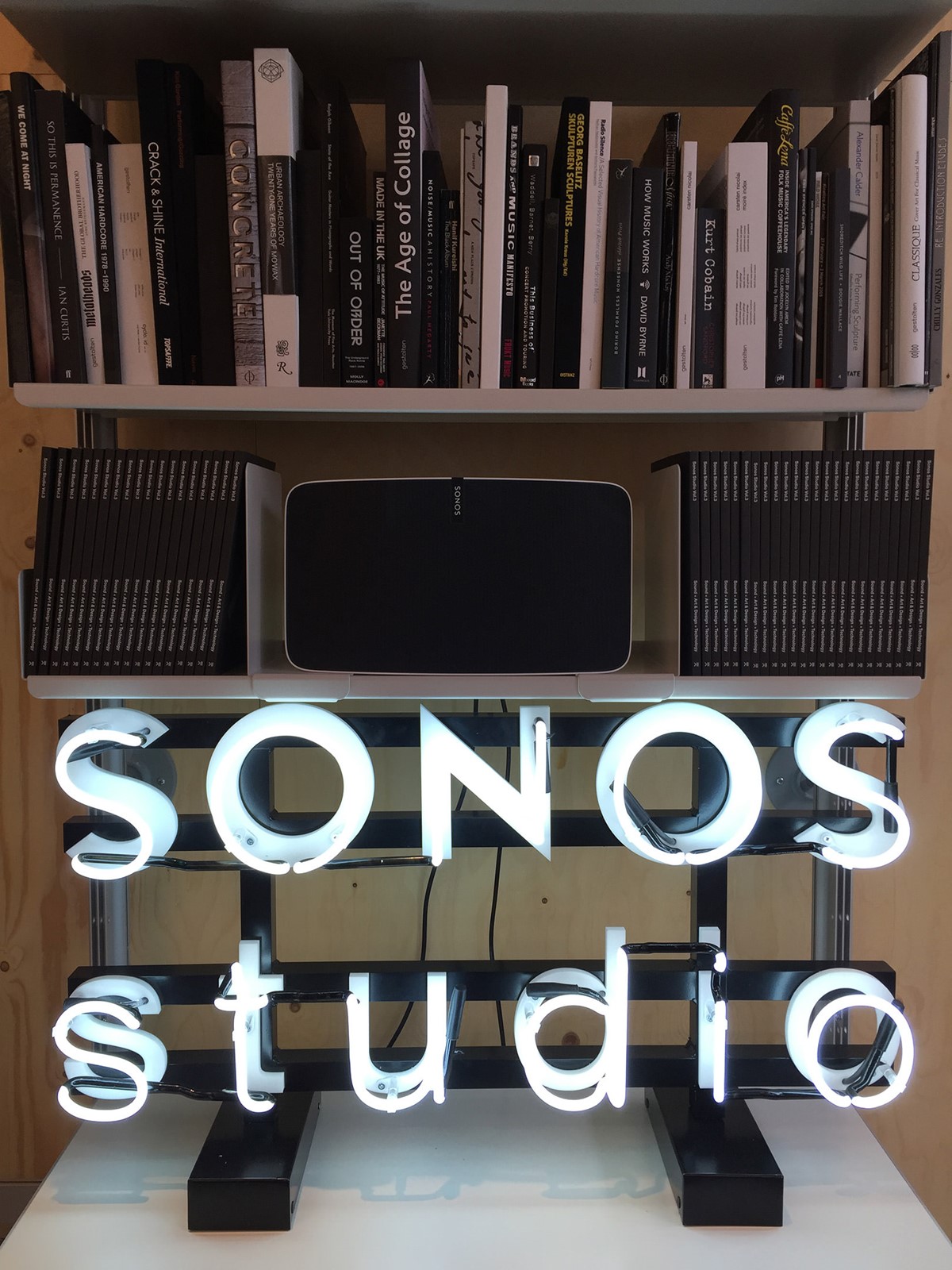 Secret 7". Charity record cover exhibition. Sonos studio. London. Superfried.