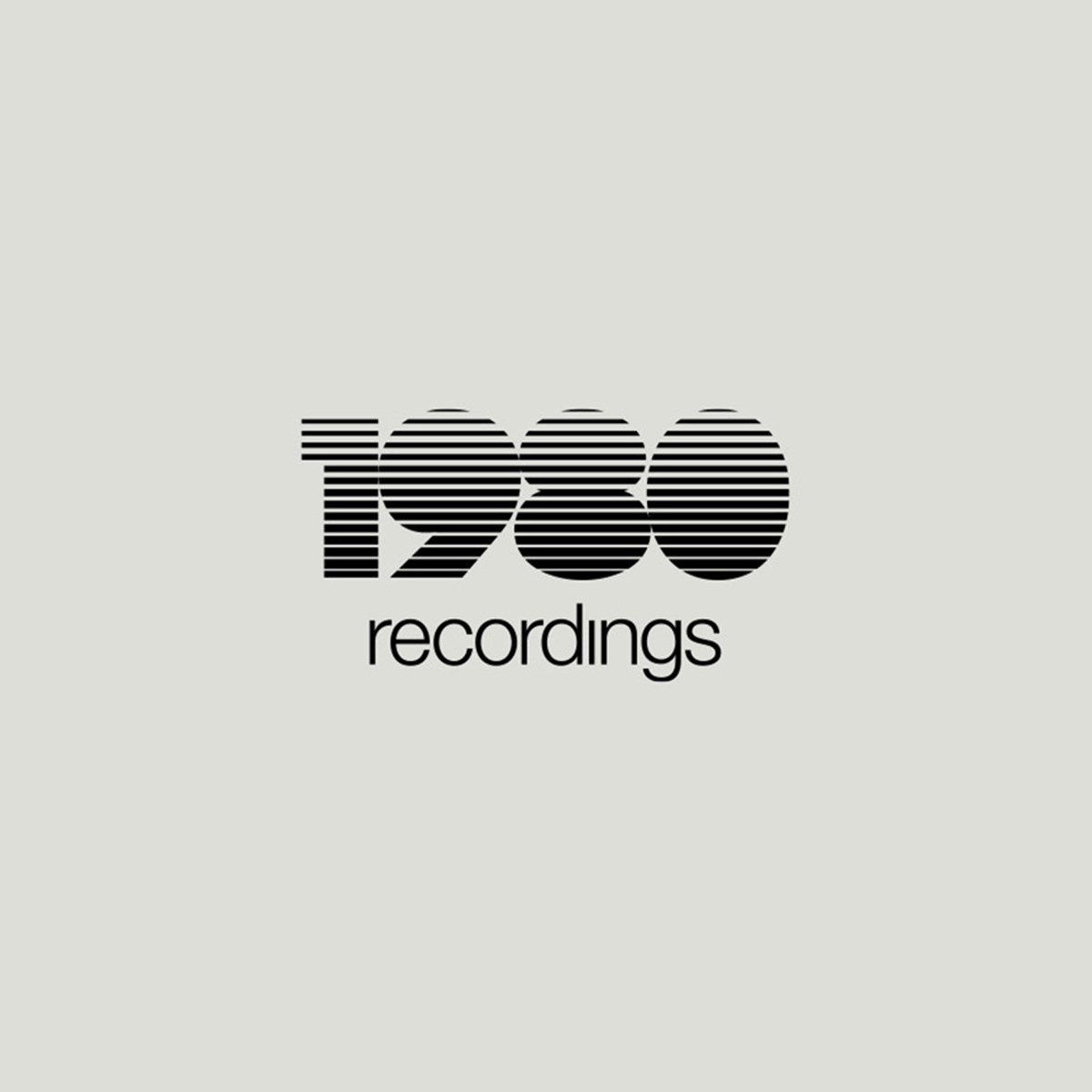 1980 Recordings. Logotype. Brand identity design by Superfried.