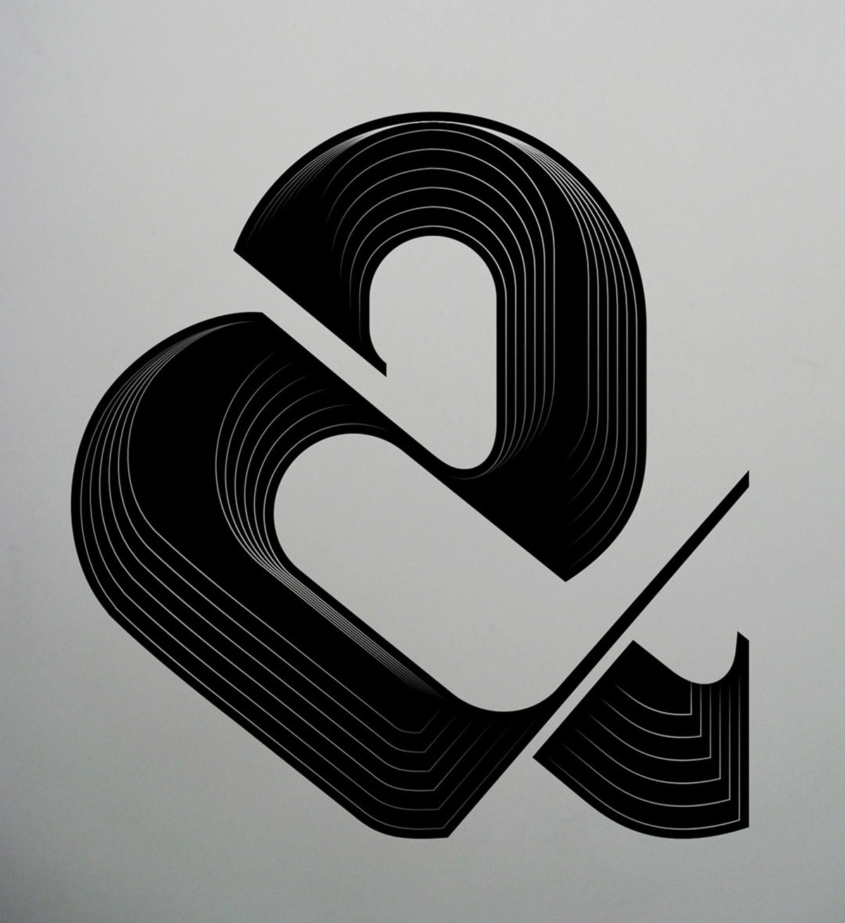 AIGA. Type Tuesday. BLT LTR Series. Typographic experiment: ampersand. Design by Superfried.
